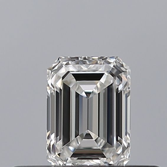 Diamond Natural 0,31Ct F-IF Emerald - GIA7546004675