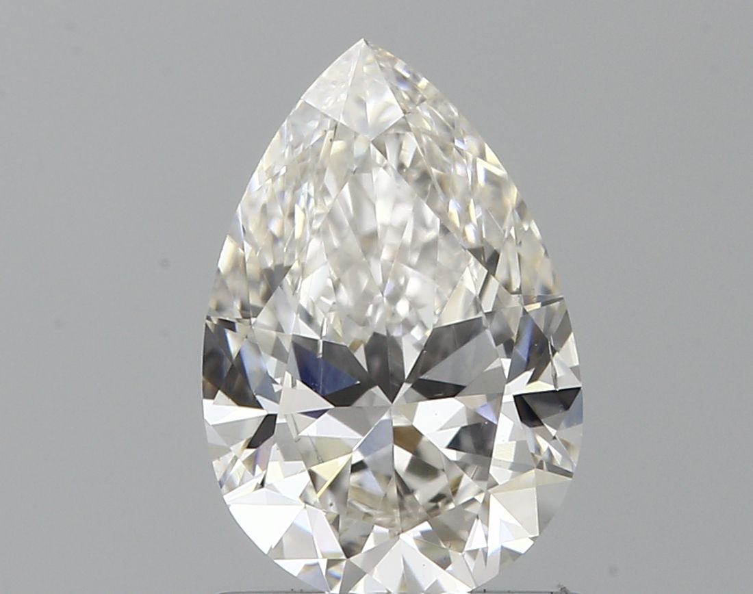 Diamond Natural 0,9Ct H-SI1 Pear - GIA6545718527