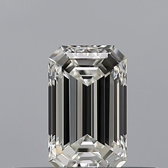 Diamond Natural 0,31Ct H-VVS1 Emerald - GIA6545869558