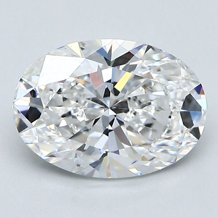 Diamond Natural 1,7Ct E-VS2 Oval - GIA1236684284