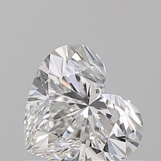 Diamond Natural 0,6Ct G-VVS1 Heart - GIA6541896783