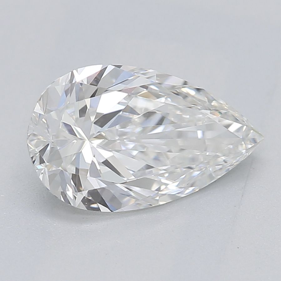 Diamond Natural 0,9Ct F-VS2 Pear - GIA5386454913
