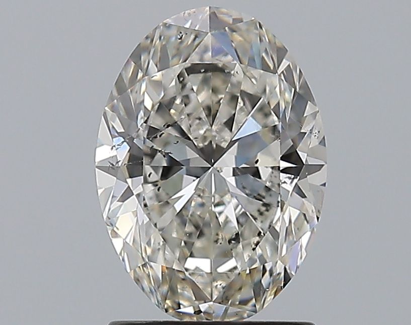 Diamond Natural 1,7Ct I-SI2 Oval - GIA1543693528