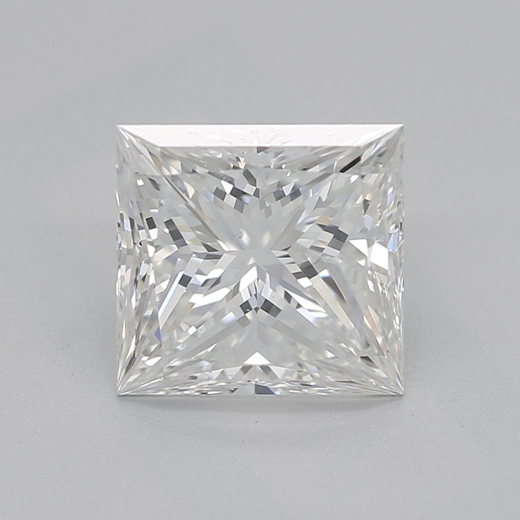Diamond Natural 1,51Ct G-SI1 Princess - GIA2223450222
