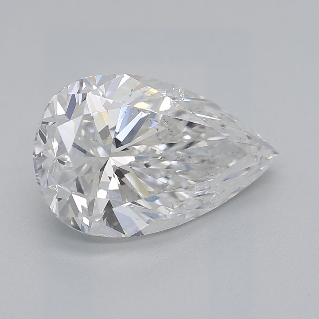 Diamond Natural 1,67Ct E-SI2 Pear - GIA7438258848