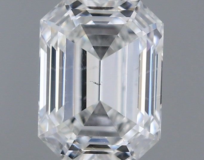 Diamond Natural 0,42Ct F-SI2 Emerald - GIA6525263574