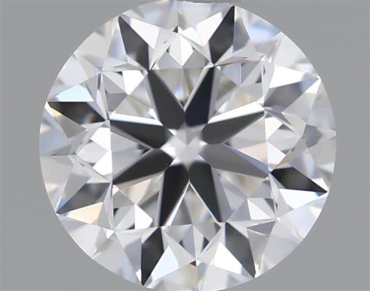 Diamond Natural 0,7Ct F-VVS2 Round - GIA6482714045