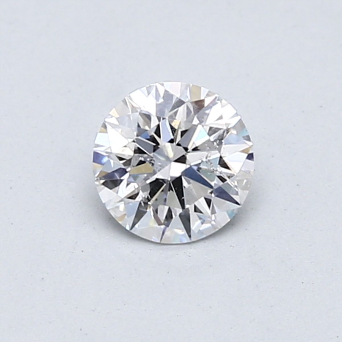 Diamond Natural 0,51Ct D-SI2 Round - GIA6431031475