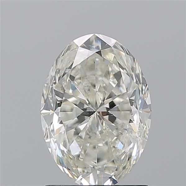 Diamond Natural 1,72Ct J-SI2 Oval - GIA1558116012
