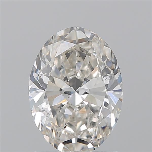 Diamond Natural 1,7Ct G-SI1 Oval - GIA1553153373
