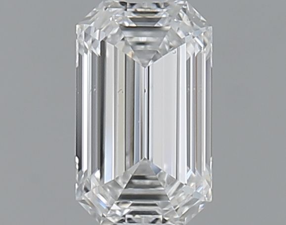 Diamond Natural 0,5Ct E-SI1 Emerald - GIA7531689412