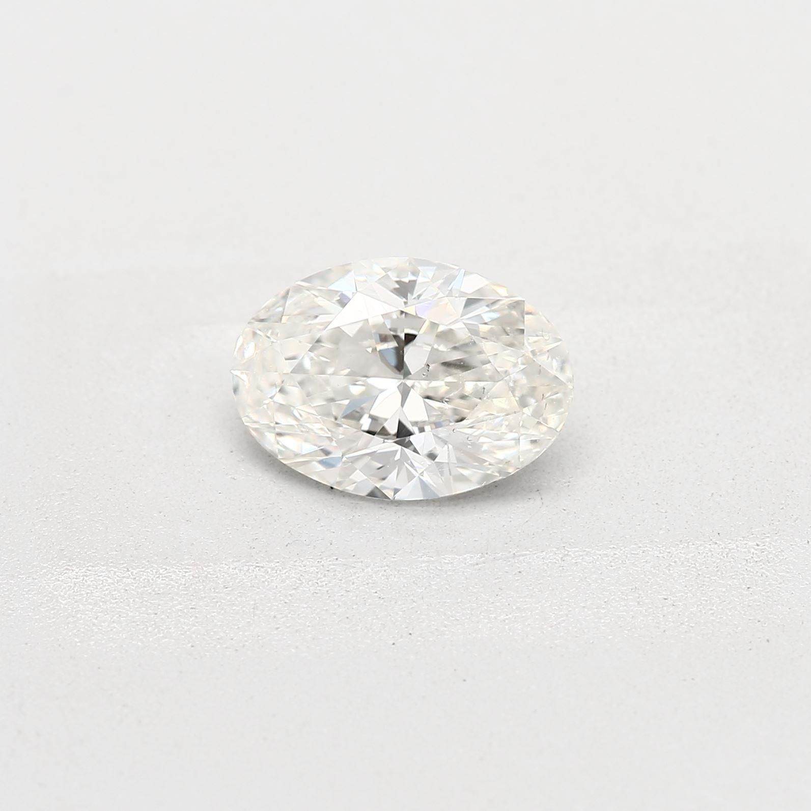 Diamond Natural 0,9Ct J-SI1 Oval - GIA5436732991