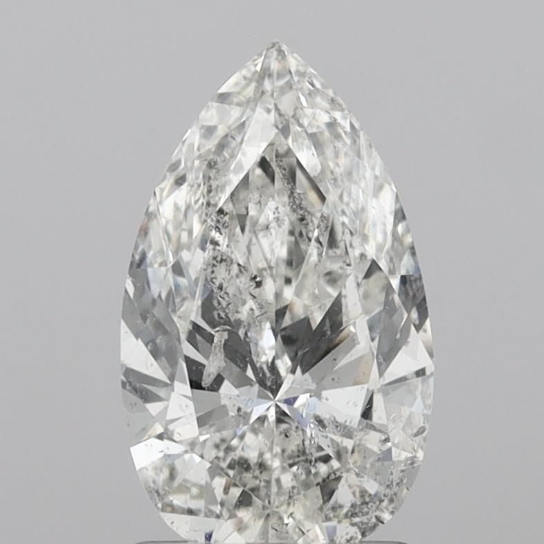Diamond Natural 1,31Ct G-SI2 Pear - HRD250000293168