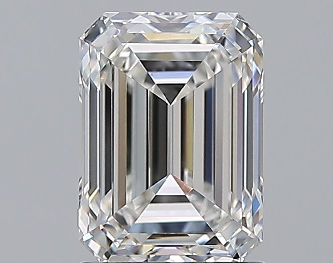 Diamond Natural 1,7Ct G-VVS2 Emerald - GIA2537001552