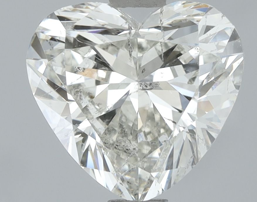 Diamond Natural 1,71Ct J-SI2 Heart - GIA1288125762
