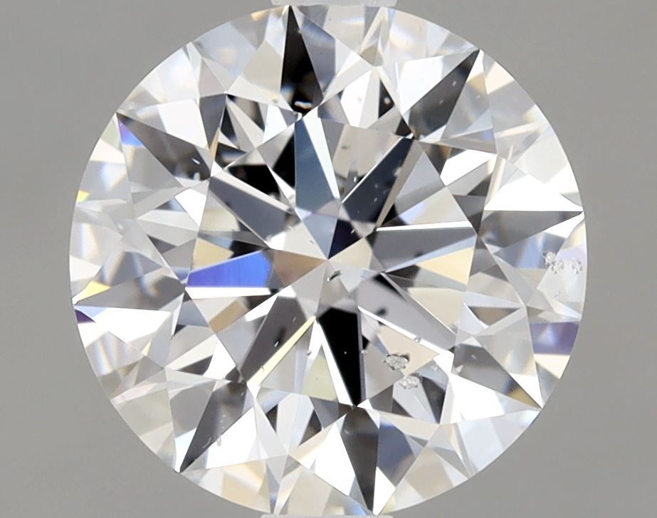 Diamond Natural 1,62Ct D-SI2 Round - GIA5523341413