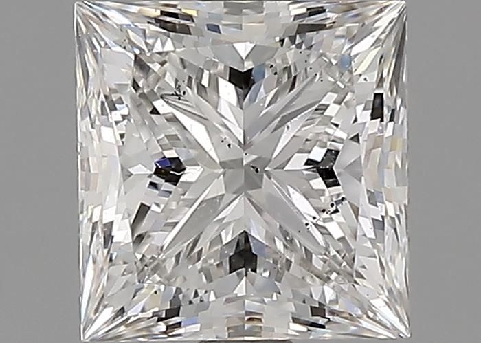 Diamond Natural 1,3Ct G-SI1 Princess - GIA6482507191
