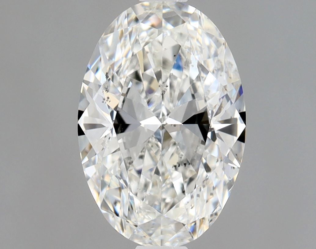 Diamond Natural 1,02Ct G-SI1 Oval - GIA5526684597