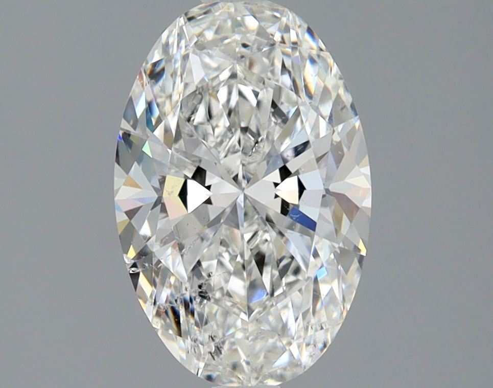 Diamond Natural 1,51Ct G-SI2 Oval - GIA2546814984