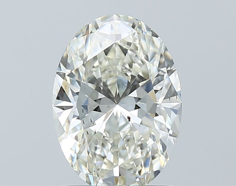 Diamond Natural 1,51Ct I-SI1 Oval - GIA6545380388
