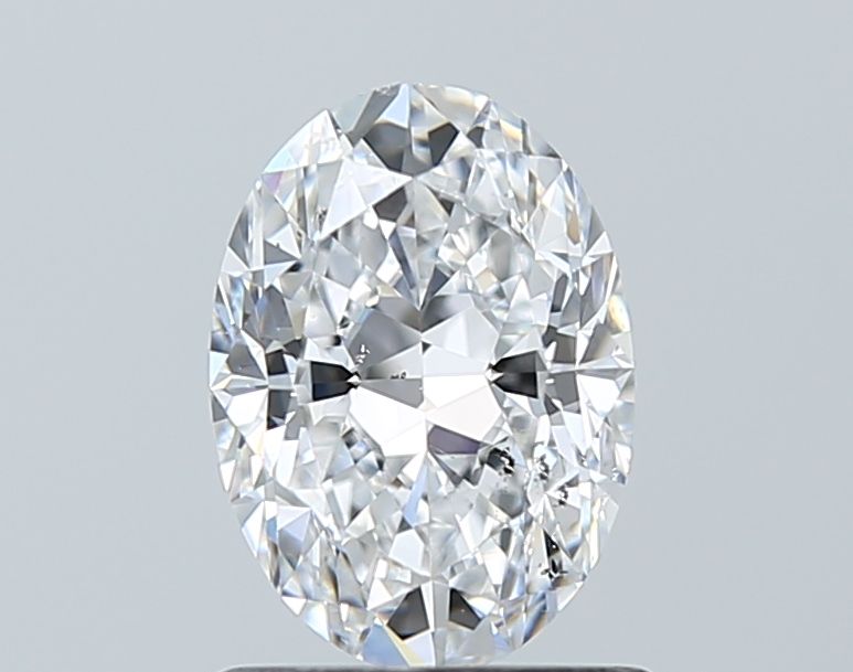 Diamond Natural 1,01Ct D-SI2 Oval - GIA6541380096