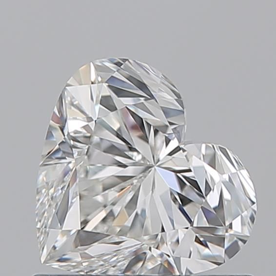 Diamond Natural 0,91Ct G-VVS1 Heart - GIA7546506286
