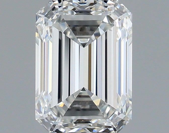 Diamond Natural 0,5Ct G-SI1 Emerald - GIA1558135573