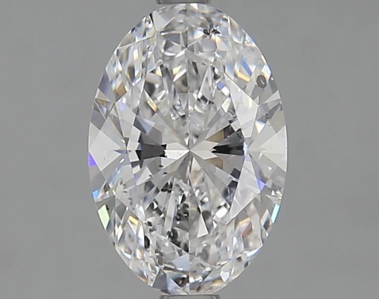 Diamond Natural 1,52Ct D-SI2 Oval - GIA3455870018