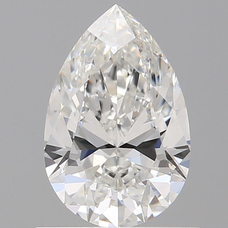 Diamond Natural 0,9Ct F-VVS2 Pear - GIA6471578003