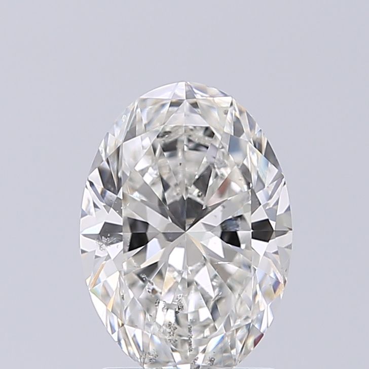 Diamond Natural 1,51Ct G-SI2 Oval - GIA6532466019