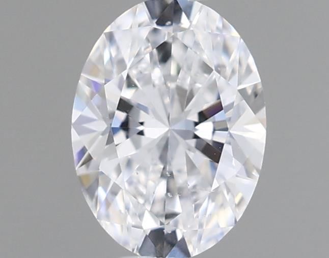 Diamond Natural 0,5Ct D-SI2 Oval - GIA6475985206