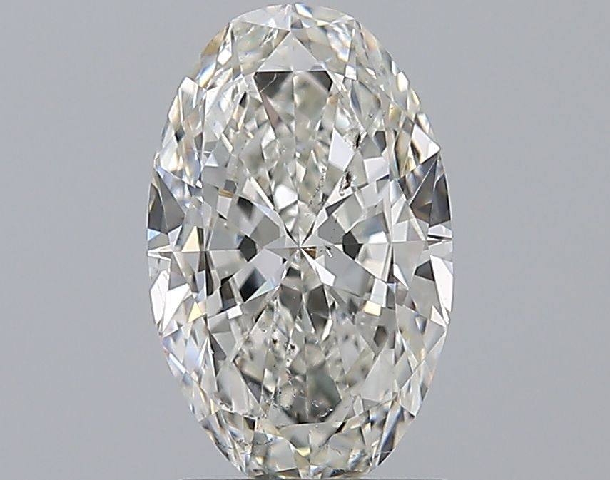 Diamond Natural 1,51Ct I-SI2 Oval - GIA6512348292