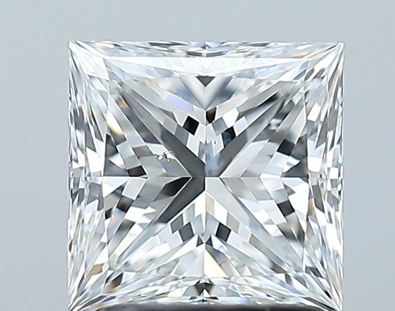 Diamond Natural 1,6Ct F-SI2 Princess - GIA1232629880
