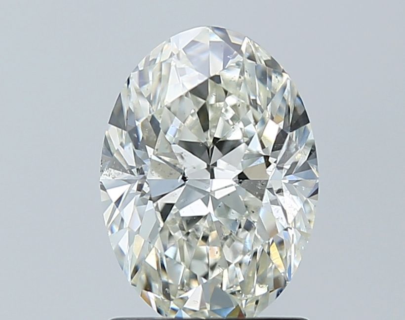 Diamond Natural 1,51Ct I-SI2 Oval - GIA2526437425