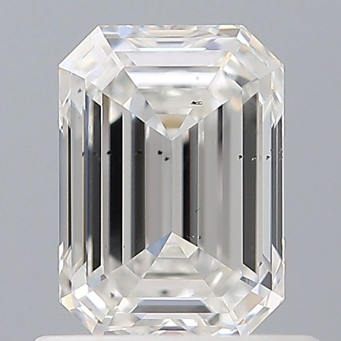 Diamond Natural 0,76Ct F-SI1 Emerald - GIA6405832037