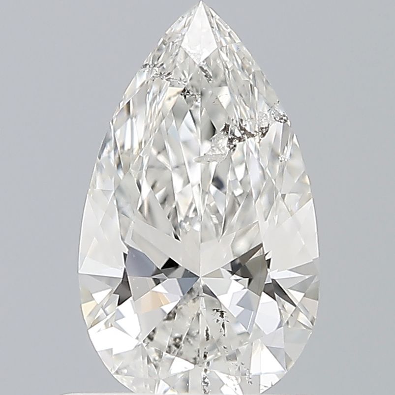 Diamond Natural 0,63Ct G-SI2 Pear - IGI713520911