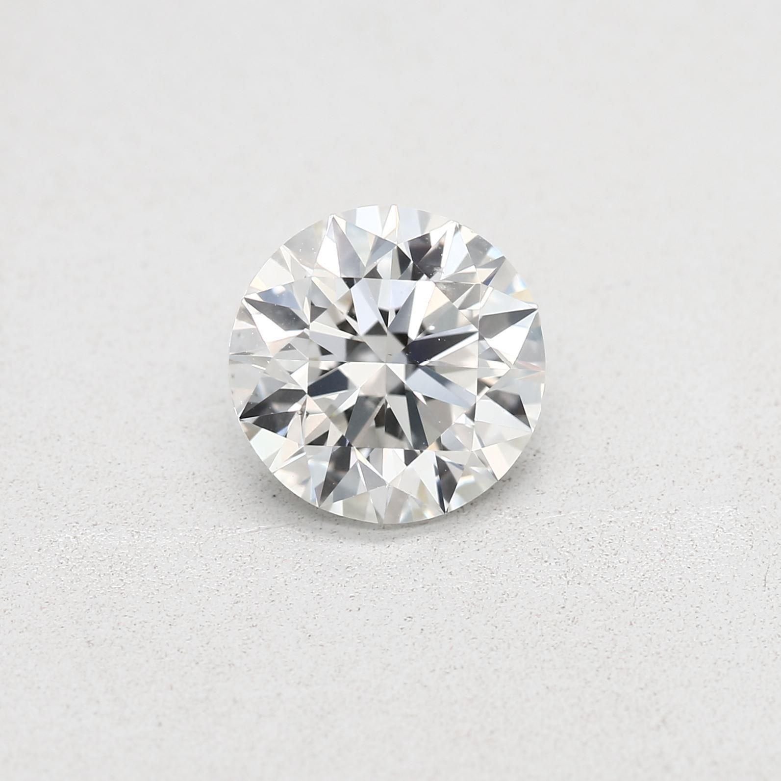 Diamond Natural 1,51Ct J-SI1 Round - GIA6441951450