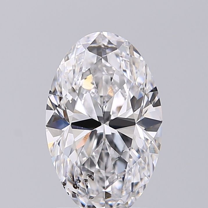 Diamond Natural 1,5Ct D-SI2 Oval - GIA6542785348