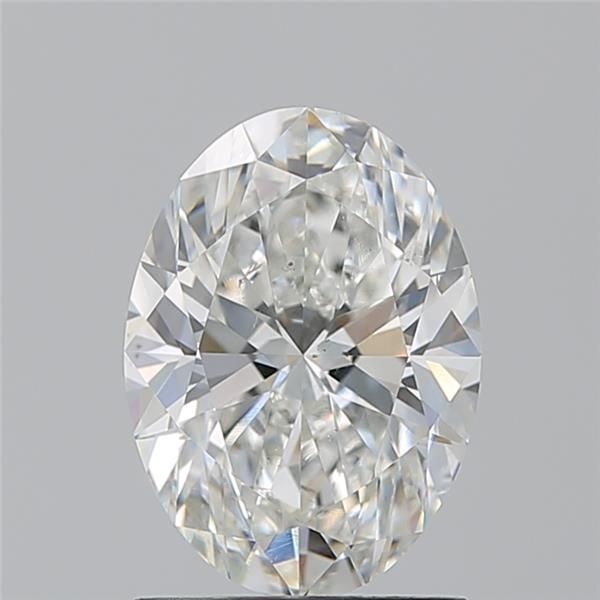 Diamond Natural 1,51Ct G-SI2 Oval - GIA5536737558