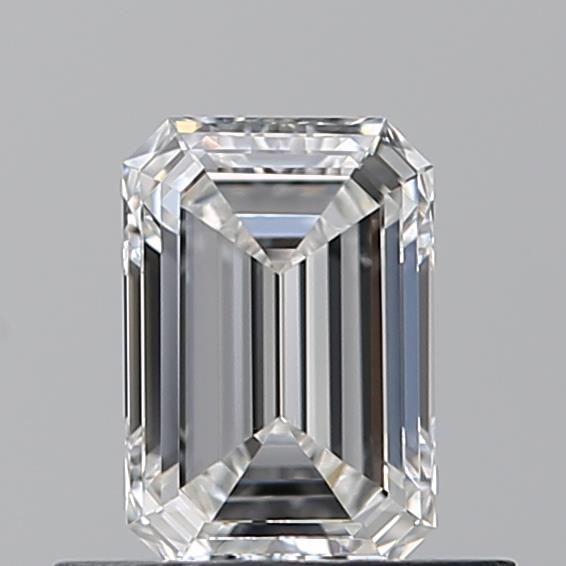 Diamond Natural 0,55Ct F-VVS2 Emerald - GIA5546884455