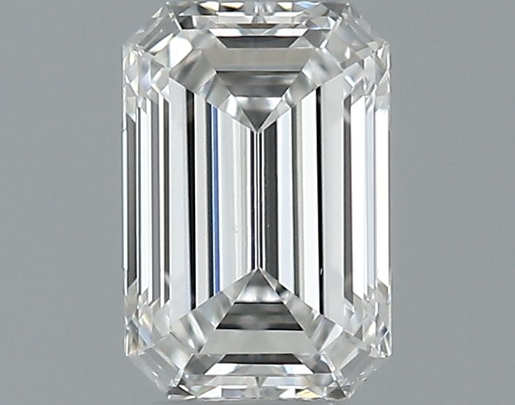 Diamond Natural 0,31Ct F-VS2 Emerald - GIA6525177267
