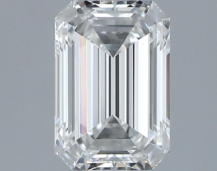 Diamond Natural 0,33Ct F-VS2 Emerald - GIA6525379592