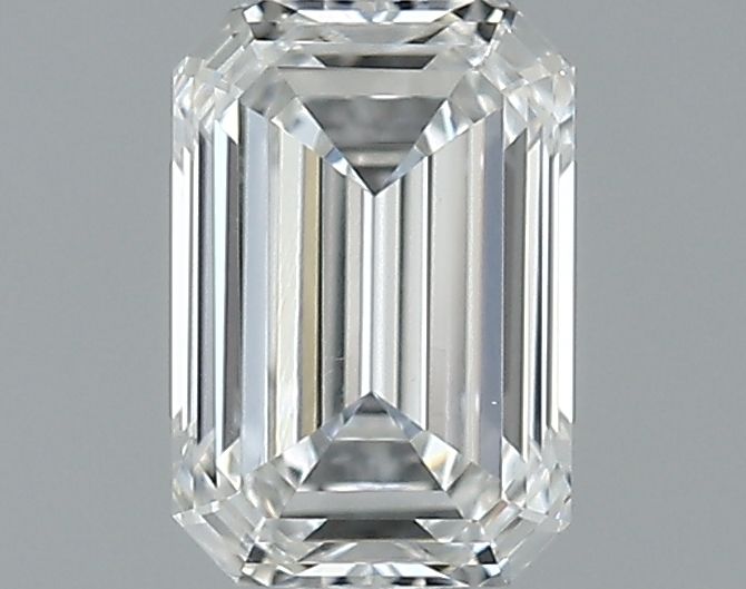 Diamond Natural 0,35Ct F-VS2 Emerald - GIA6521376794