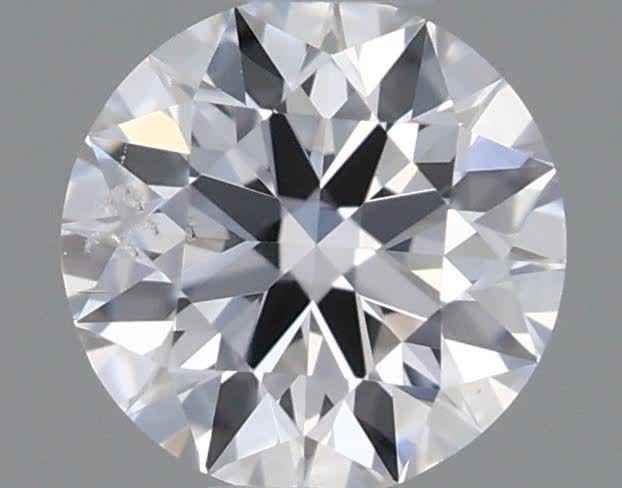 Diamond Natural 0,35Ct D-SI2 Round - GIA6501161323