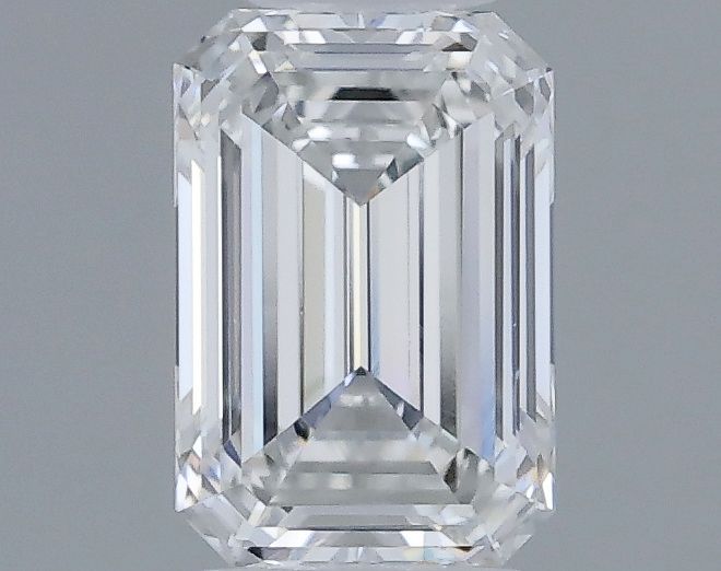Diamond Natural 0,47Ct F-VS2 Emerald - GIA7522741542