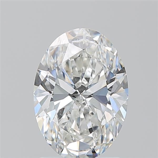 Diamond Natural 1,59Ct G-SI2 Oval - GIA2537057557