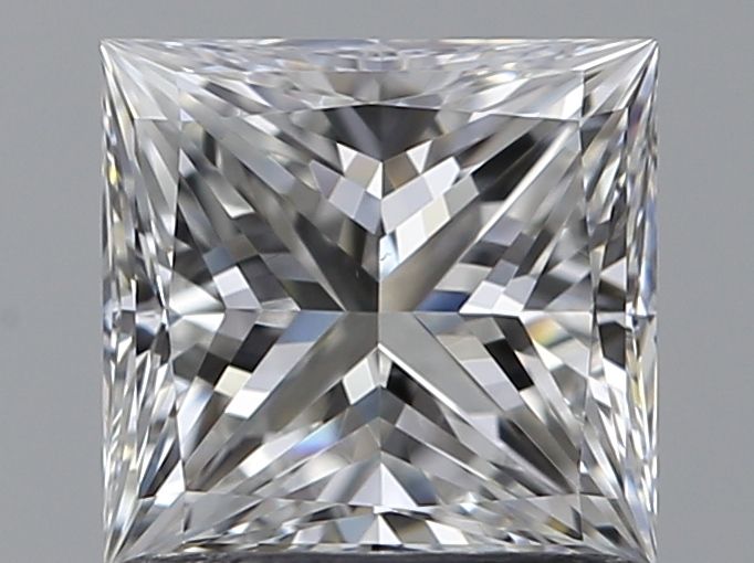 Diamond Natural 1,01Ct E-VS1 Princess - GIA6381619412