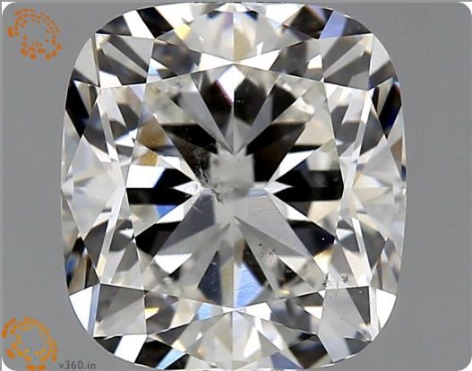 Diamond Natural 1,7Ct G-SI2 Cushion - GIA6375056322