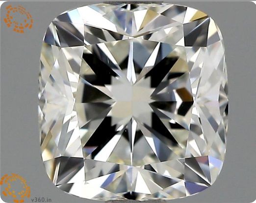 Diamond Natural 1,71Ct I-VS2 Cushion - GIA7376737239