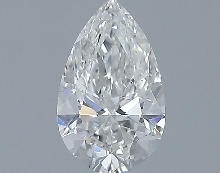 Diamond Natural 0,71Ct H-SI1 Pear - GIA6545545794